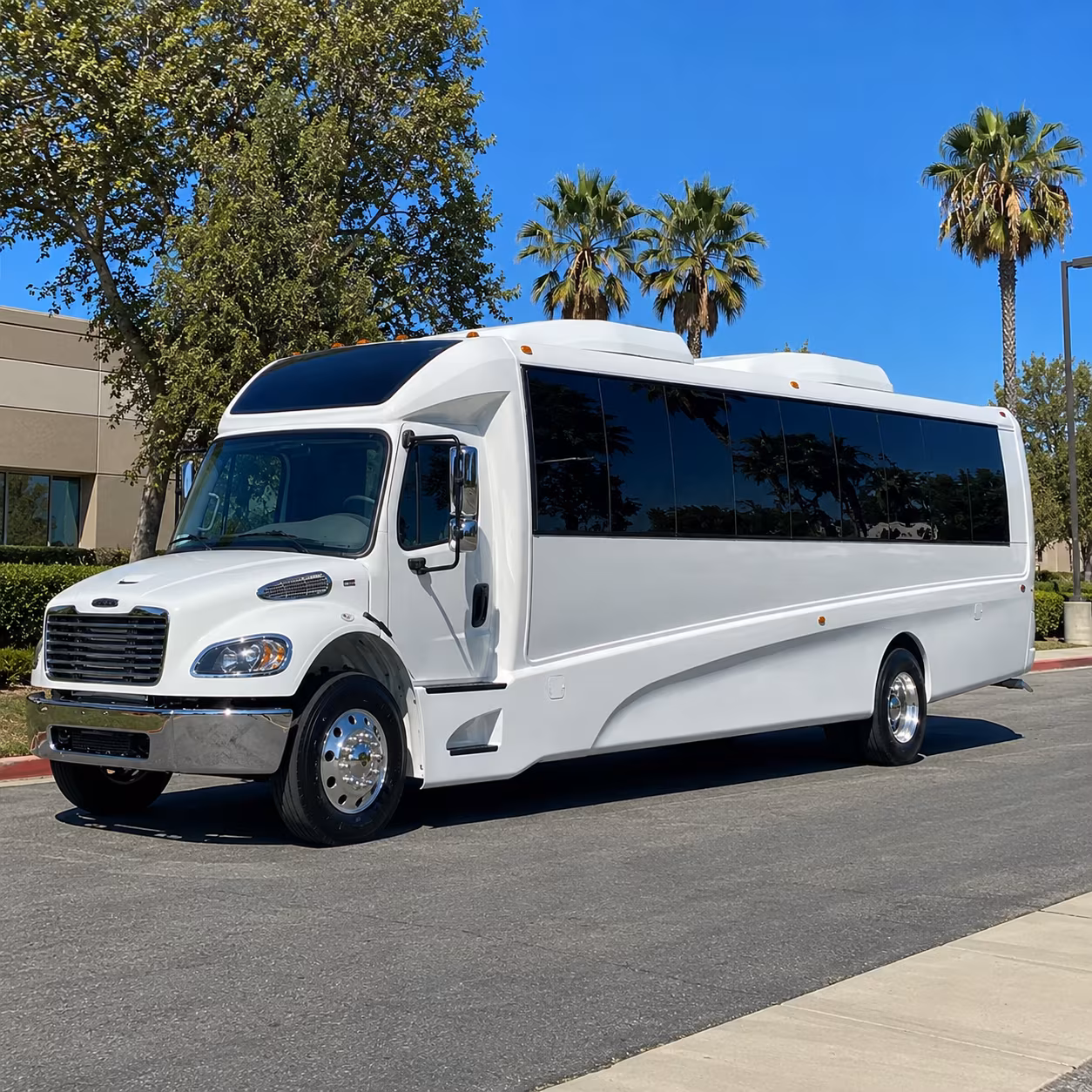 fullerton 25 passenger minibus