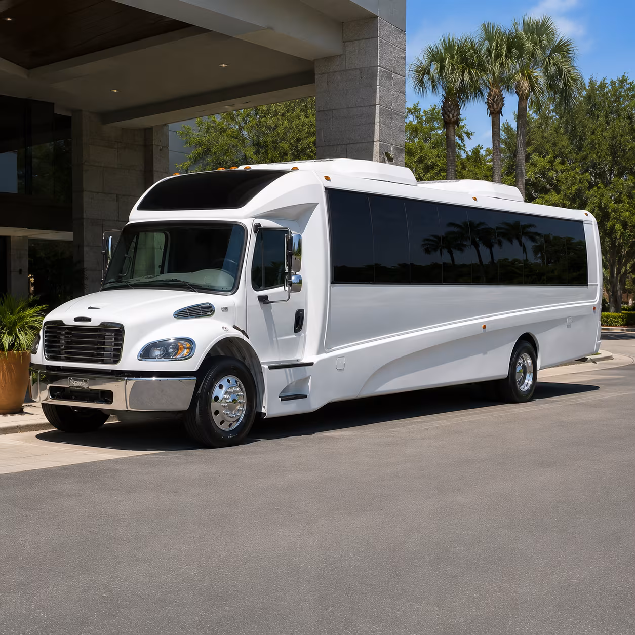 fullerton 35 passenger minibus
