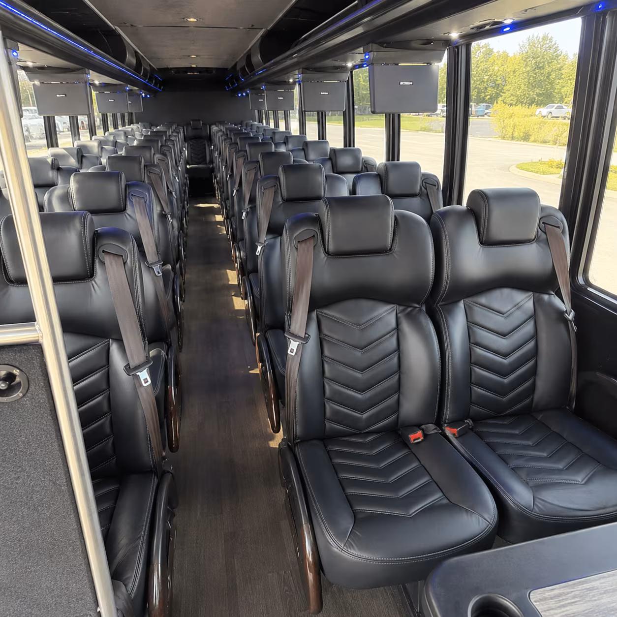 fullerton airport transportation onboard seating