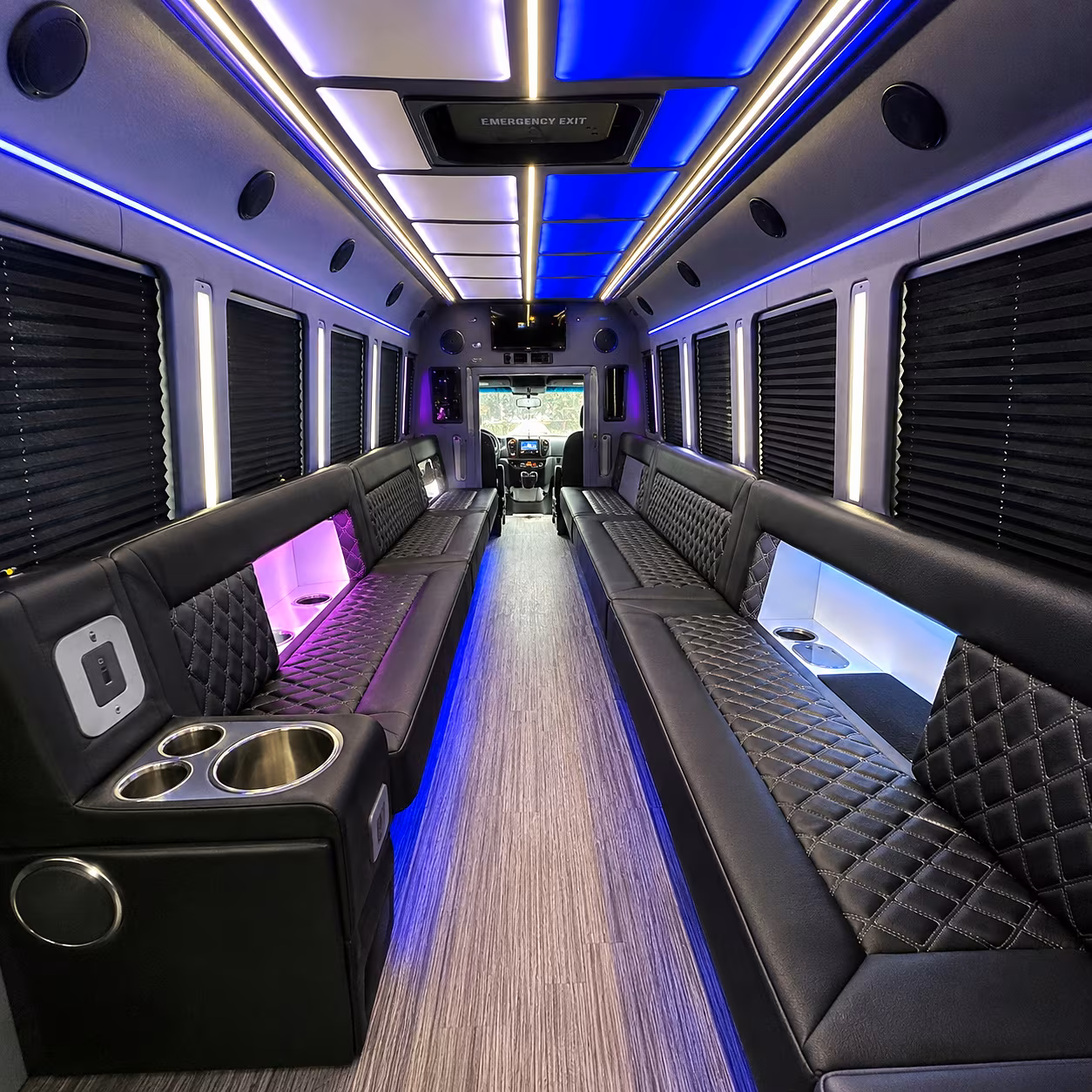fullerton party bus inside