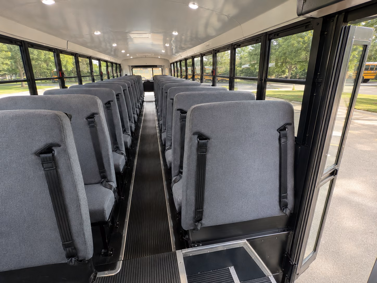 fullerton school bus interior