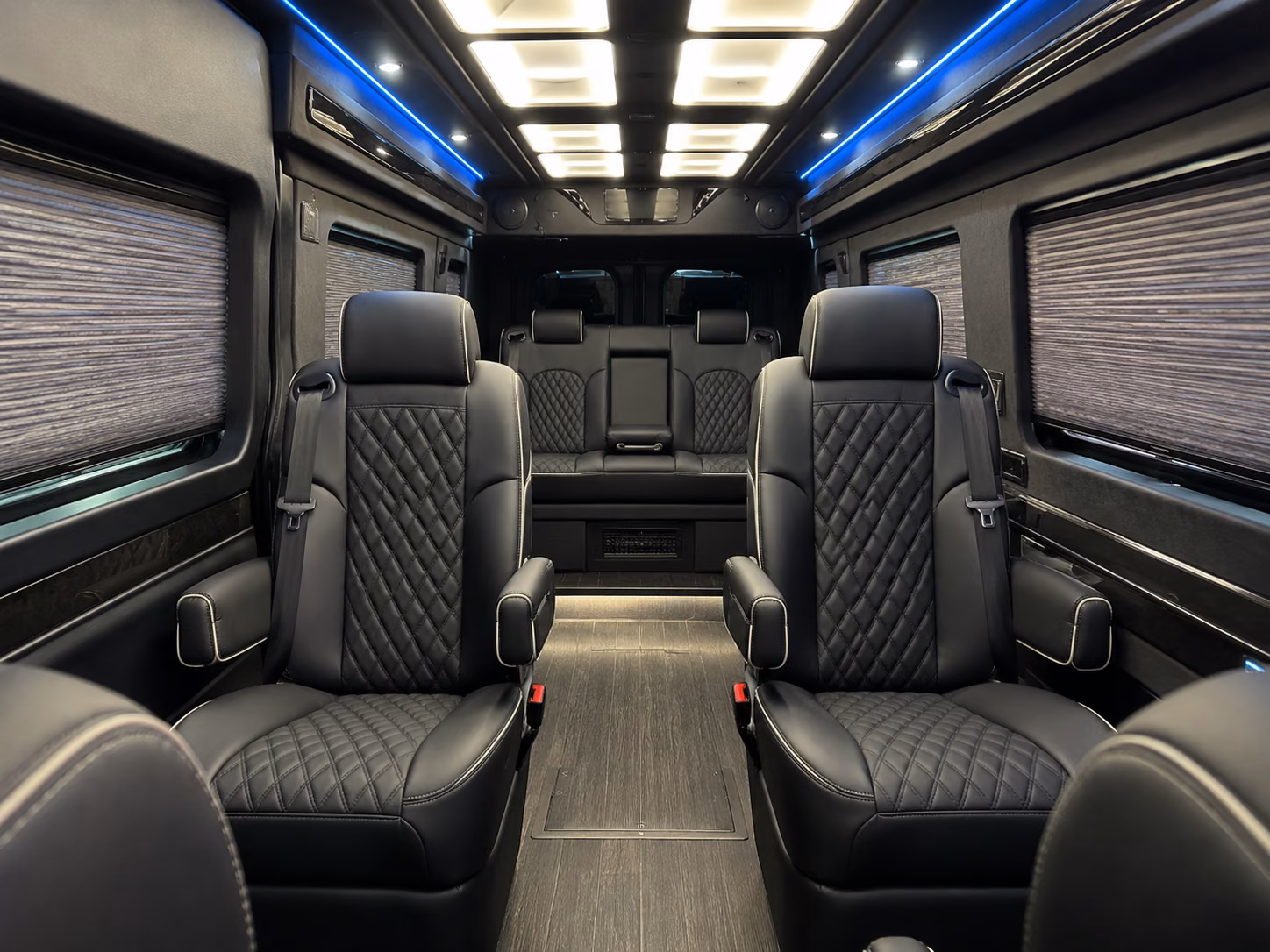 fullerton sprinter van with driver interior
