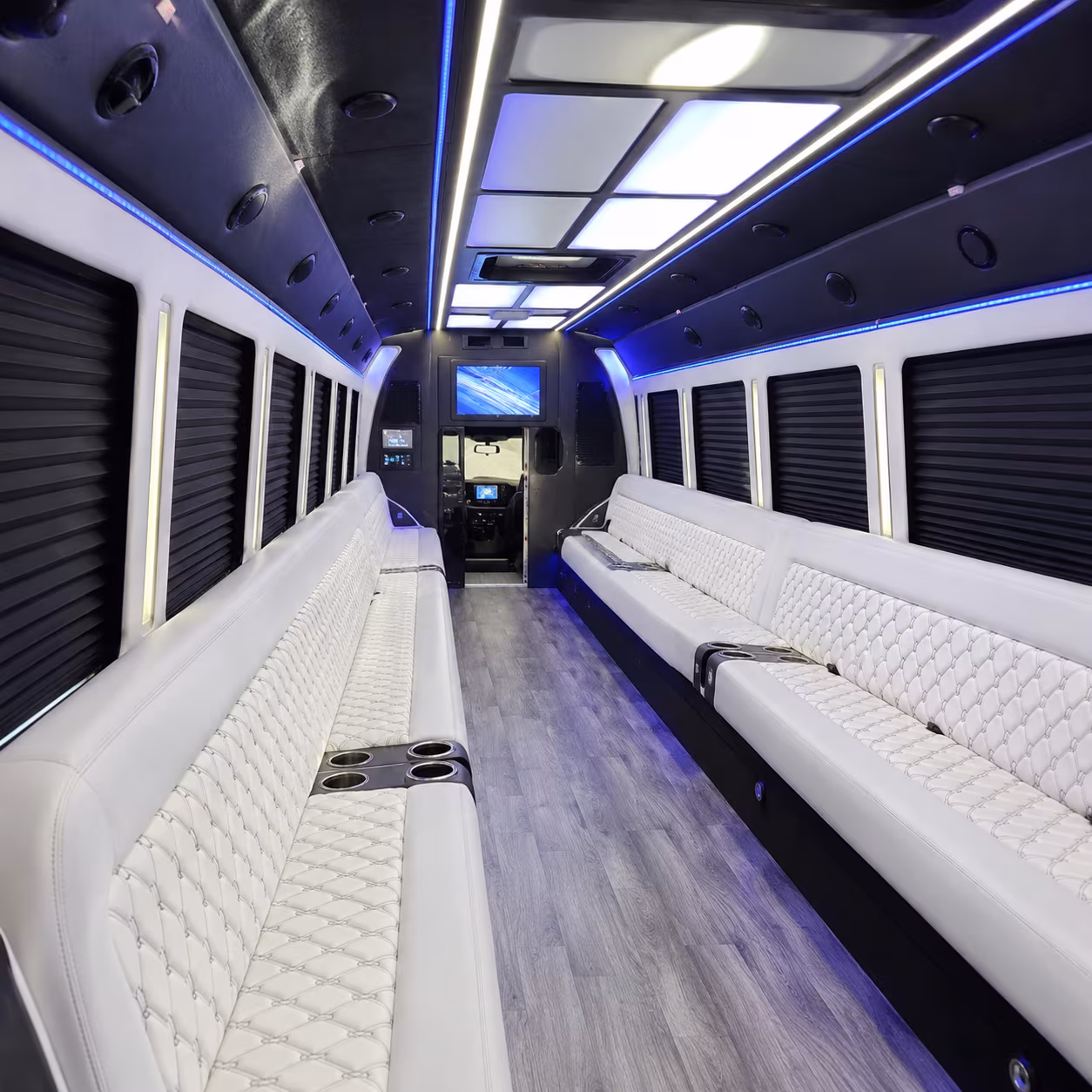 fullerton wedding party bus rental